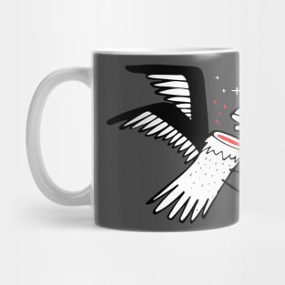 Beheaded bird vector illustration Mug